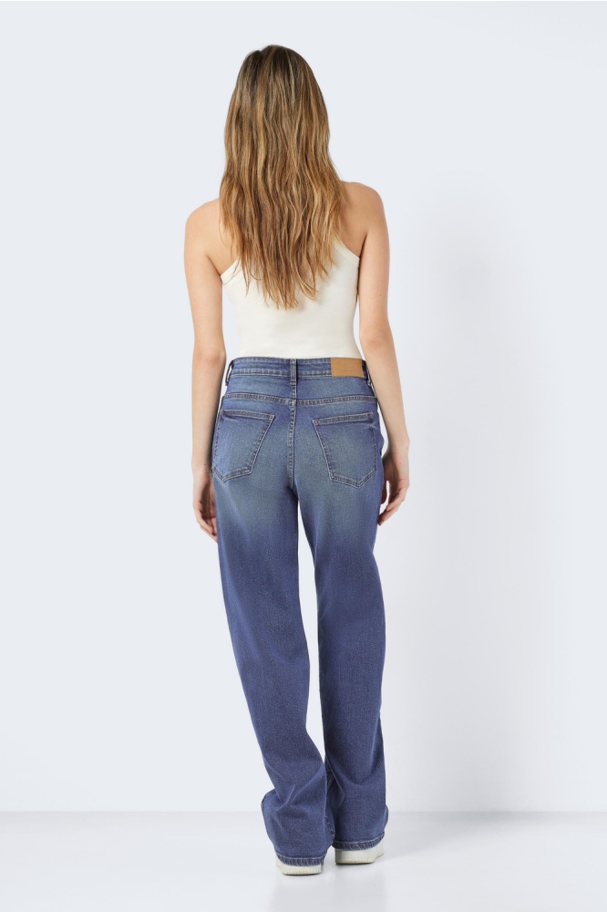 NMYOLANDA NW WIDE JEANS AZ308MB NOO 27025067 MEDIUM BLUE DENIM